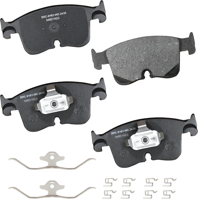 Bendix Premium SBC2438 Ceramic Front Brake Pads for Audi A3 2023-2022, A3 Quattro 2023-2022 - Image 1